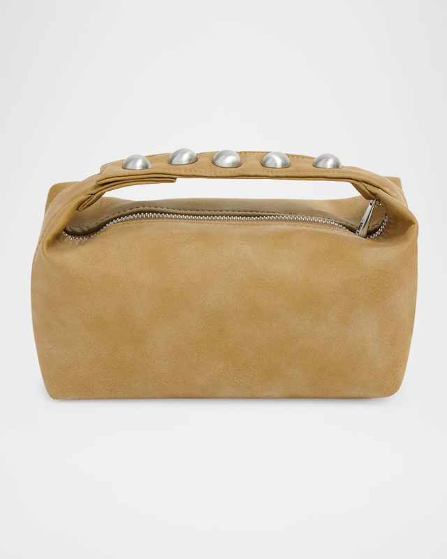 Marfa Sans Faux Leather Pochette Top-Handle Bag